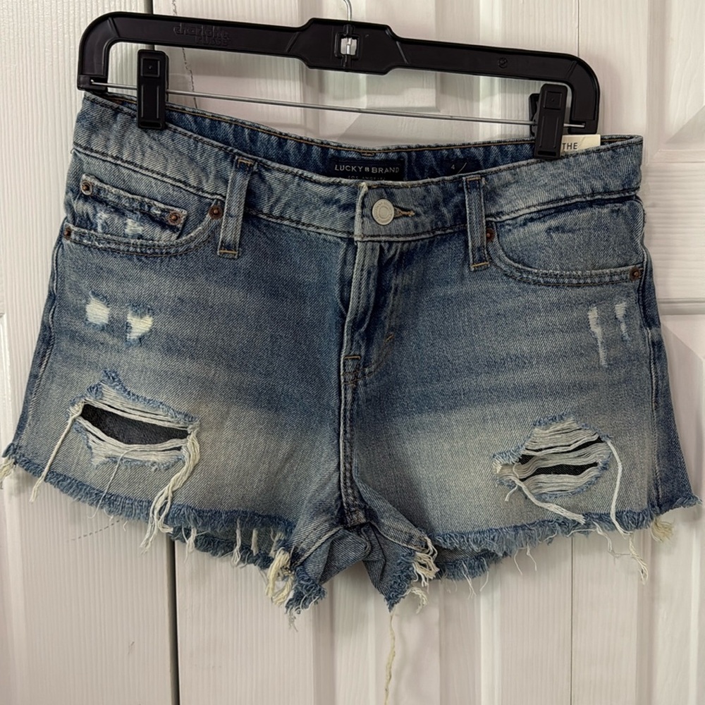 Cutoff Jean Shorts